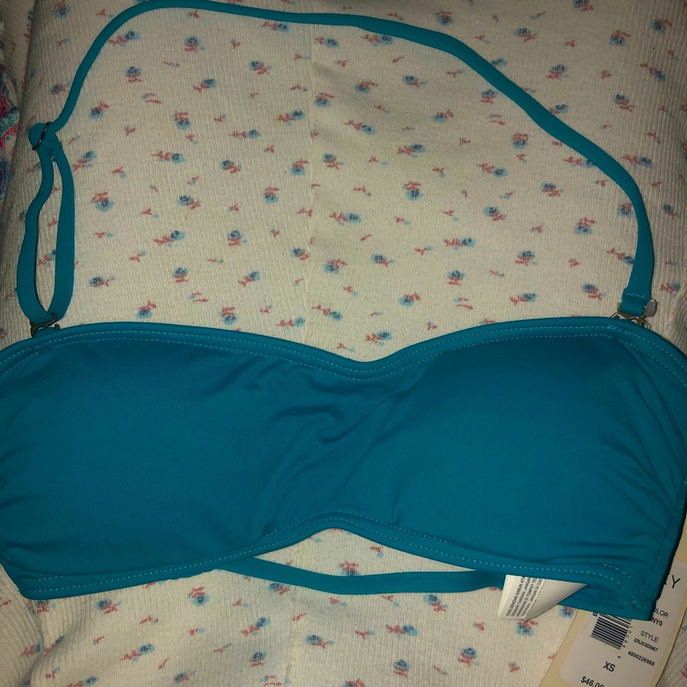 Roxy NWT Bandeau Swim Top